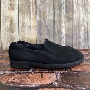 Cole Haan Black Leather Slip On Shoes